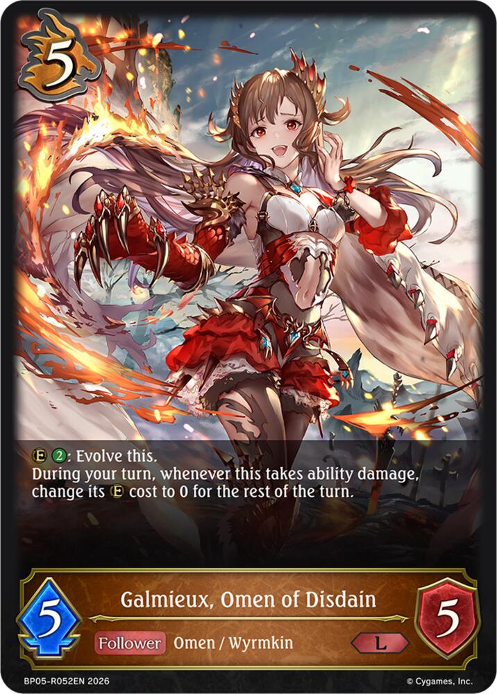 Galmieux, Omen of Disdain, BP19: Eightfold Retribution BP05-R052EN