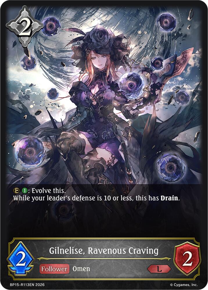 Gilnelise, Ravenous Craving, BP19: Eightfold Retribution BP15-R113EN