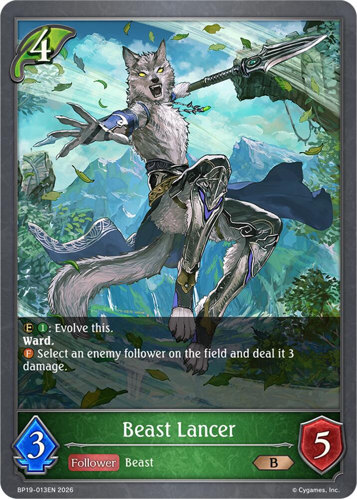 Beast Lancer, BP19: Eightfold Retribution BP19-013EN