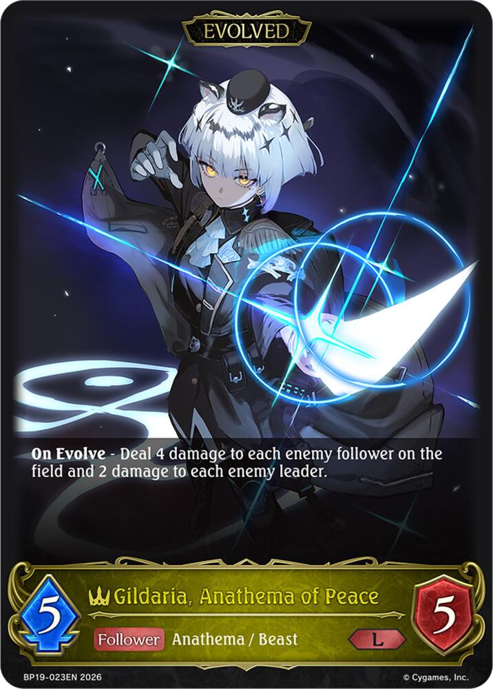 Gildaria, Anathema of Peace (Evolved), BP19: Eightfold Retribution BP19-023EN