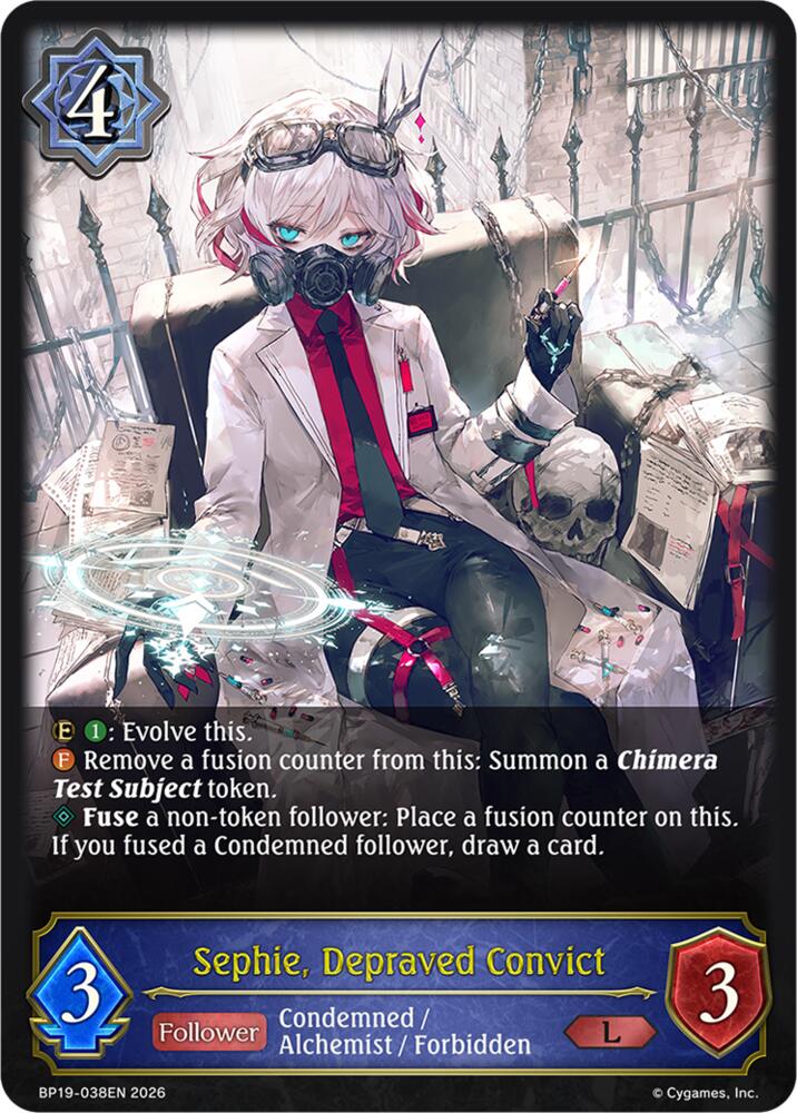 Sephie, Depraved Convict, BP19: Eightfold Retribution BP19-038EN