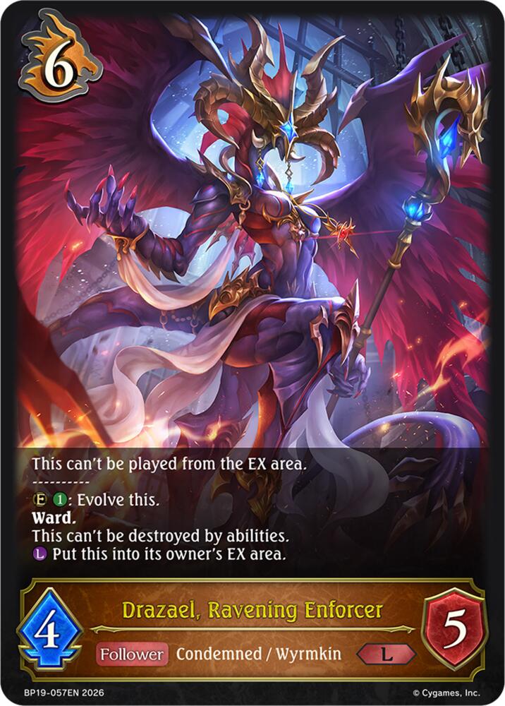 Drazael, Ravening Enforcer, BP19: Eightfold Retribution BP19-057EN