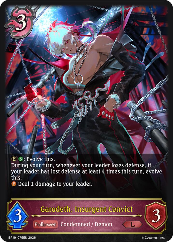 Garodeth, Insurgent Convict, BP19: Eightfold Retribution BP19-075EN