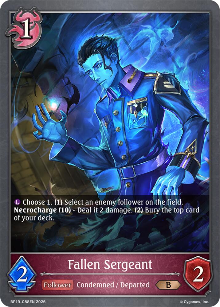Fallen Sergeant, BP19: Eightfold Retribution BP19-088EN