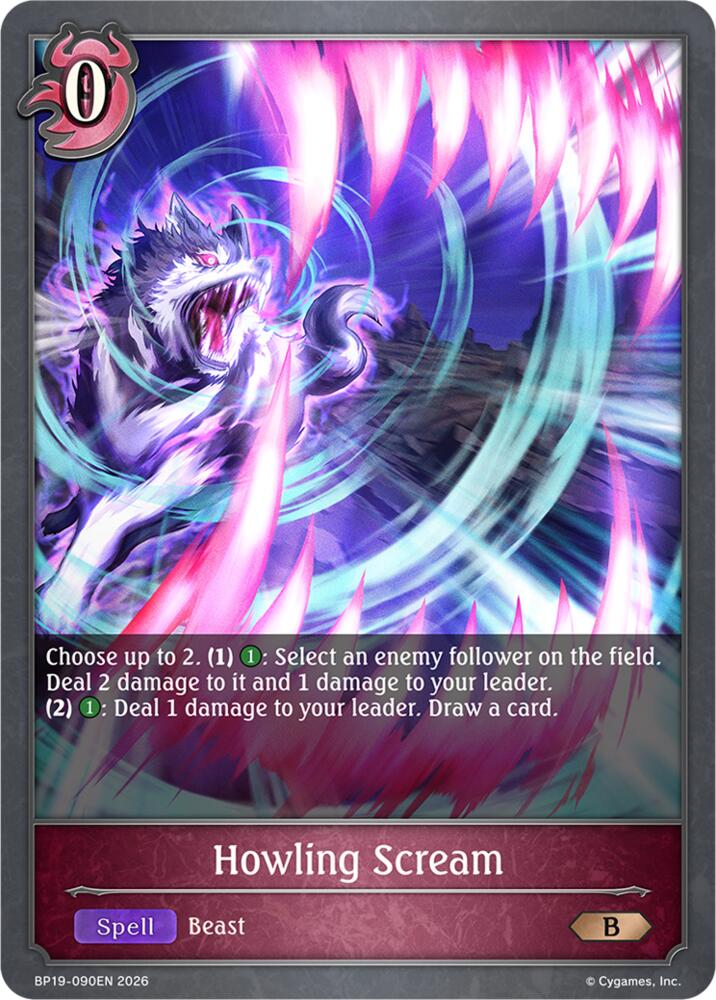 Howling Scream, BP19: Eightfold Retribution BP19-090EN