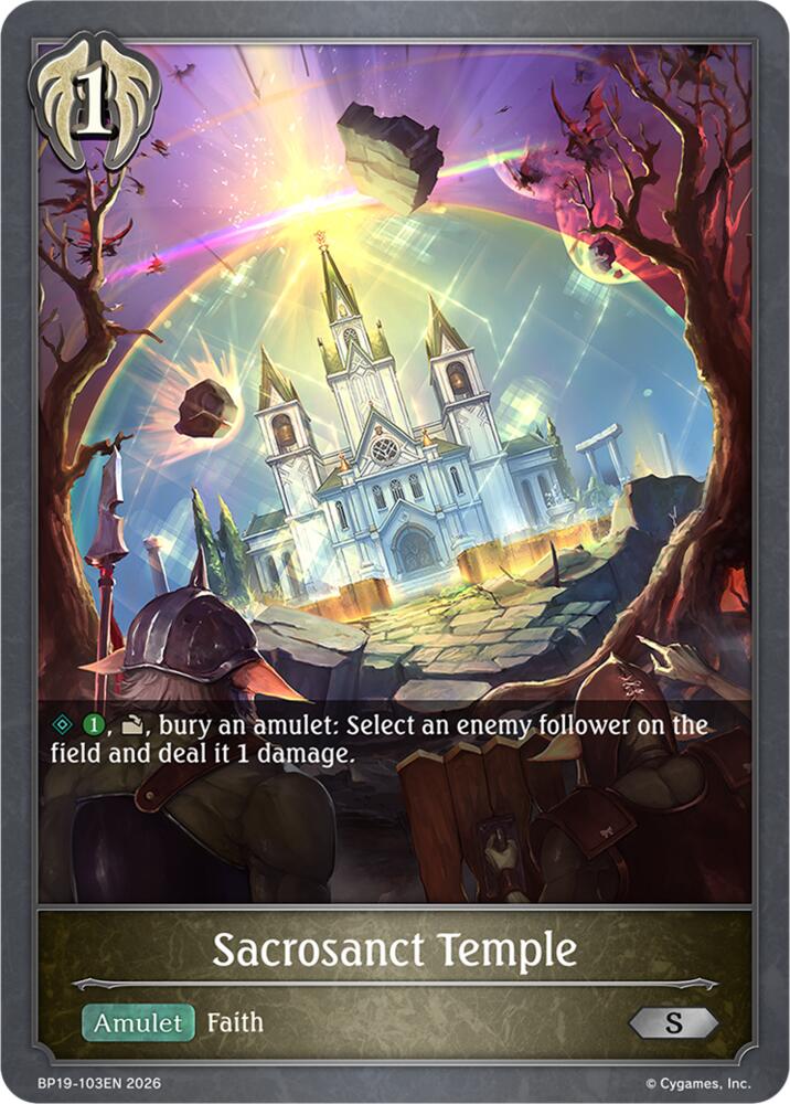 Sacrosanct Temple, BP19: Eightfold Retribution BP19-103EN