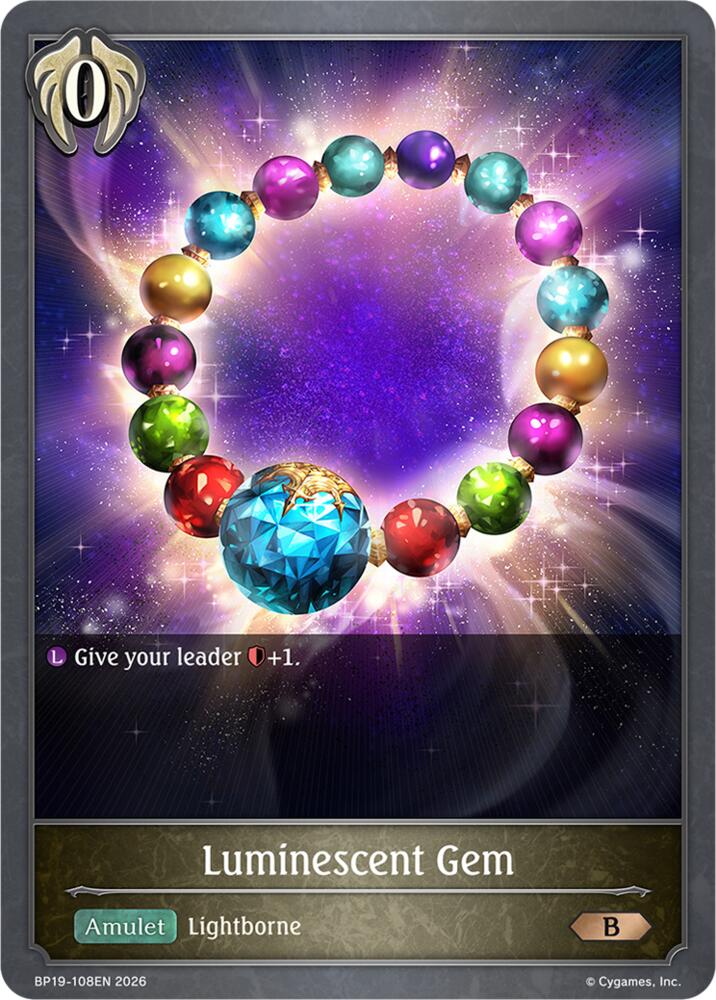 Luminescent Gem, BP19: Eightfold Retribution BP19-108EN