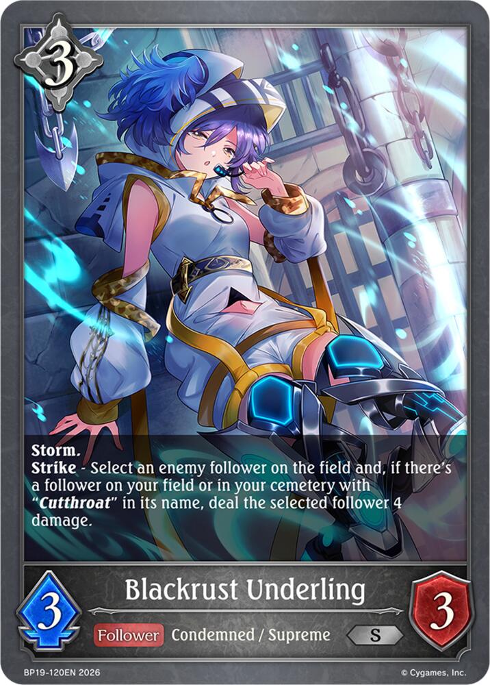 Blackrust Underling, BP19: Eightfold Retribution BP19-120EN