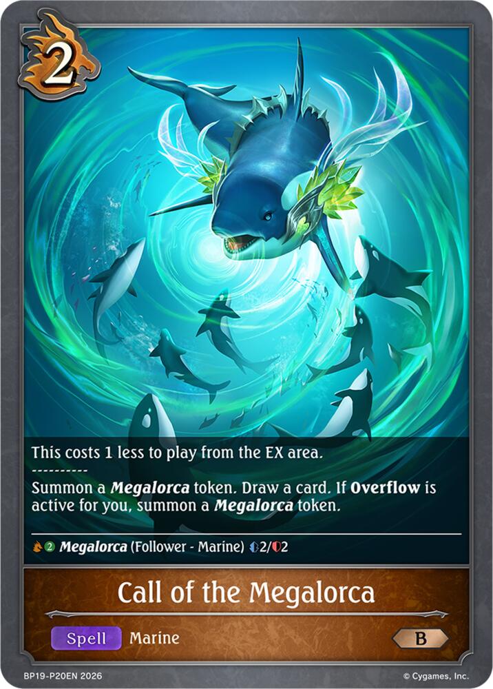 Call of the Megalorca - P20EN (Foil), BP19: Eightfold Retribution BP19-P20EN