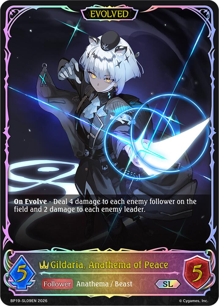 Gildaria, Anathema of Peace (Evolved) (SL), BP19: Eightfold Retribution BP19-SL09EN