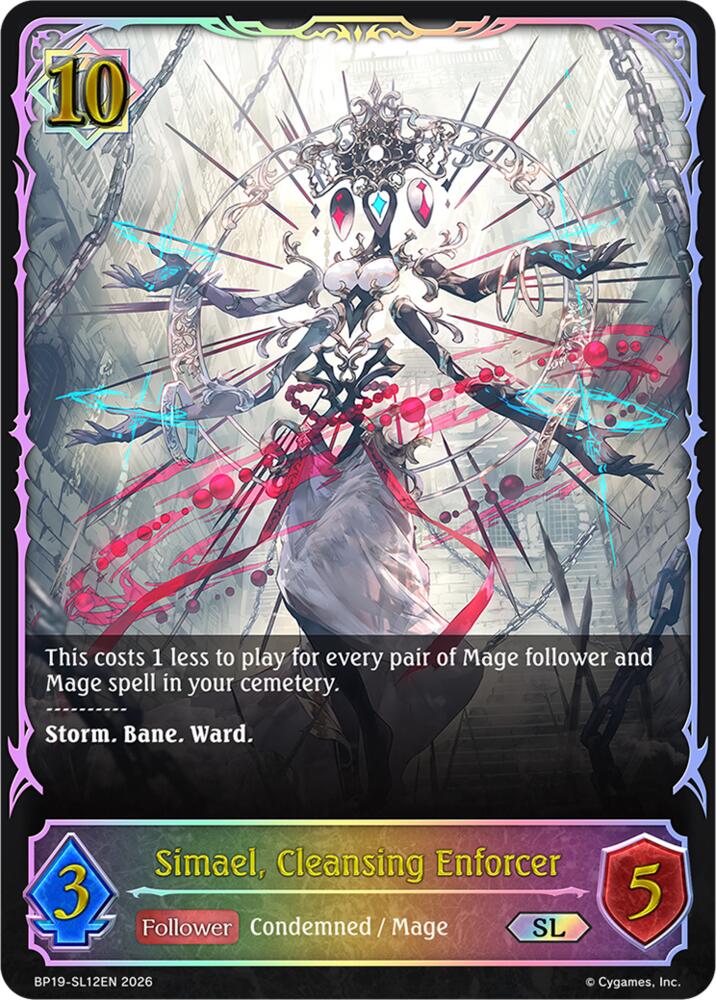 Simael, Cleansing Enforcer (SL), BP19: Eightfold Retribution BP19-SL12EN
