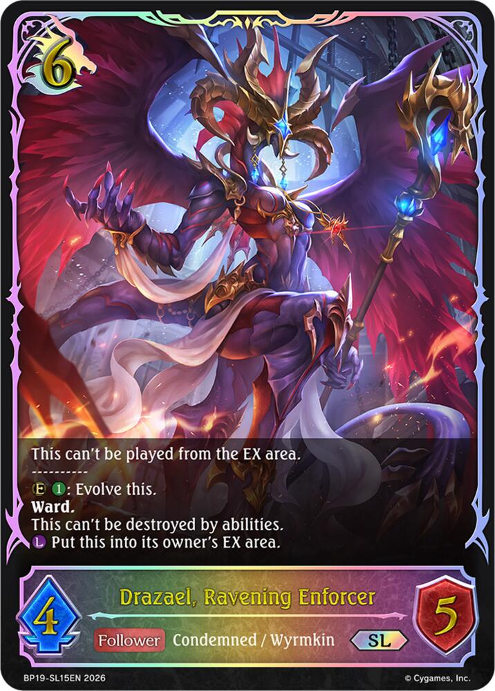 Drazael, Ravening Enforcer (SL), BP19: Eightfold Retribution BP19-SL15EN