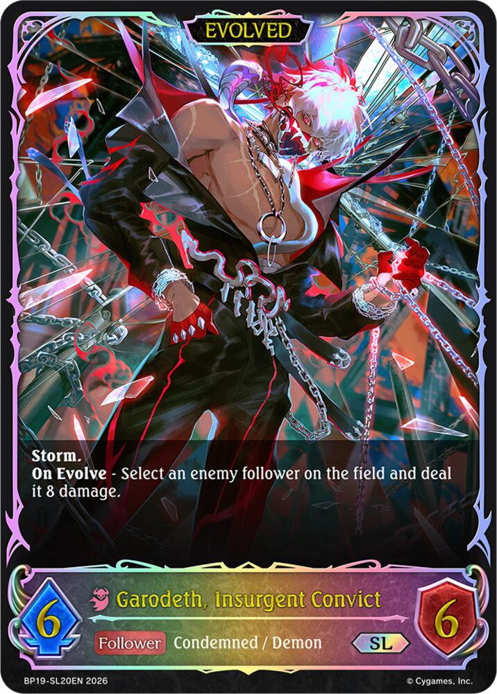 Garodeth, Insurgent Convict (Evolved) (SL), BP19: Eightfold Retribution BP19-SL20EN