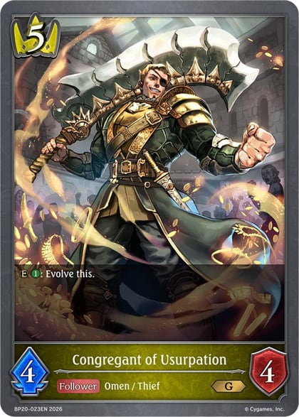 Congregant of Usurpation, BP20: Omens and Heirs BP20-023EN