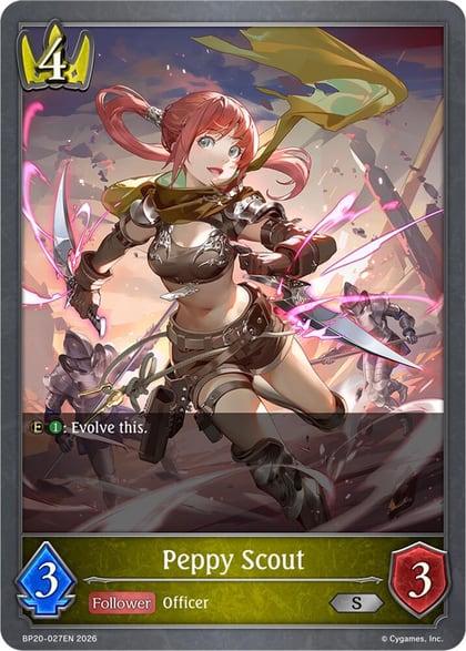 Peppy Scout, BP20: Omens and Heirs BP20-027EN