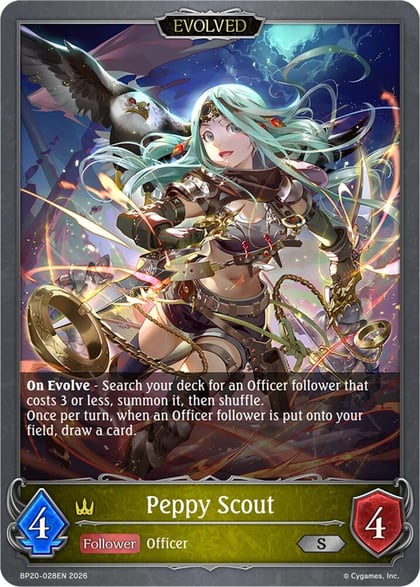 Peppy Scout (Evolved), BP20: Omens and Heirs BP20-028EN