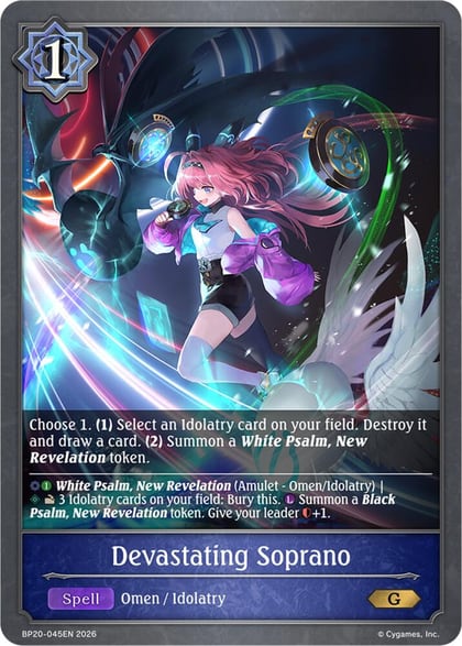 Devastating Soprano, BP20: Omens and Heirs BP20-045EN