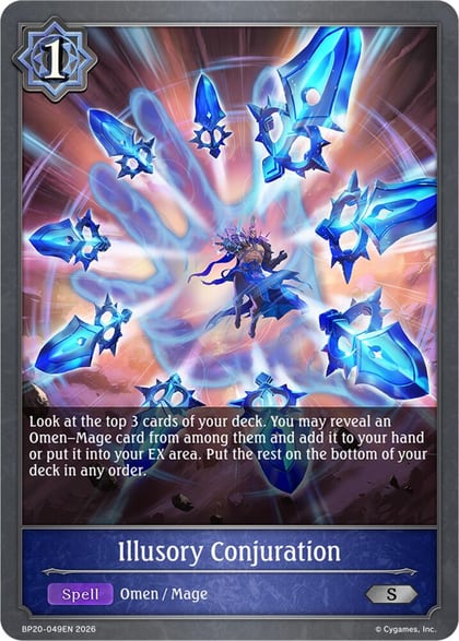 Illusory Conjuration, BP20: Omens and Heirs BP20-049EN