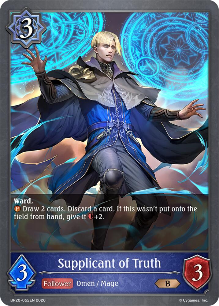 Supplicant of Truth, BP20: Omens and Heirs BP20-052EN