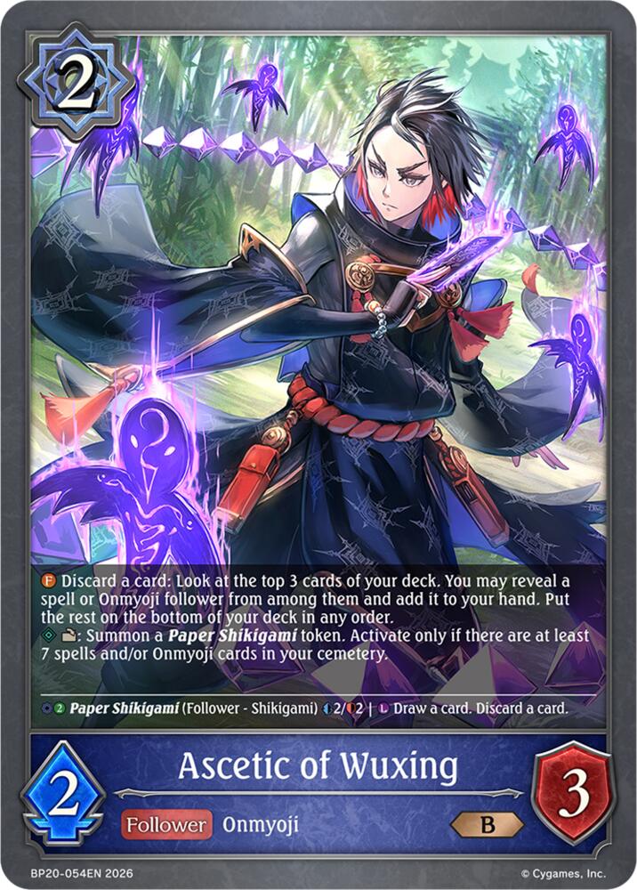 Ascetic of Wuxing, BP20: Omens and Heirs BP20-054EN