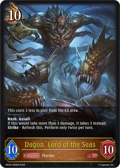 Dagon, Lord of the Seas, BP20: Omens and Heirs BP20-059EN