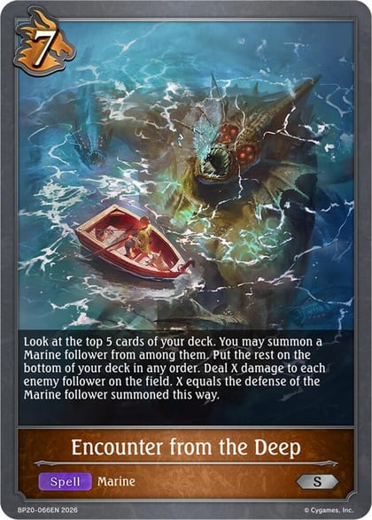 Encounter from the Deep, BP20: Omens and Heirs BP20-066EN