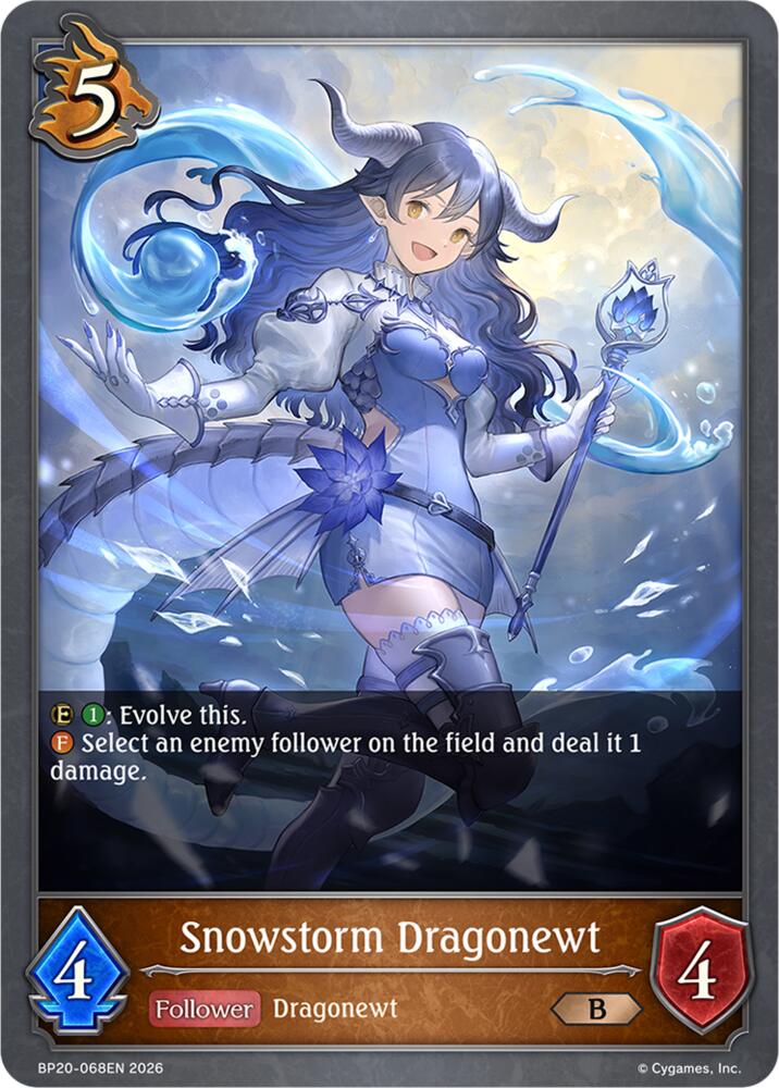Snowstorm Dragonewt, BP20: Omens and Heirs BP20-068EN