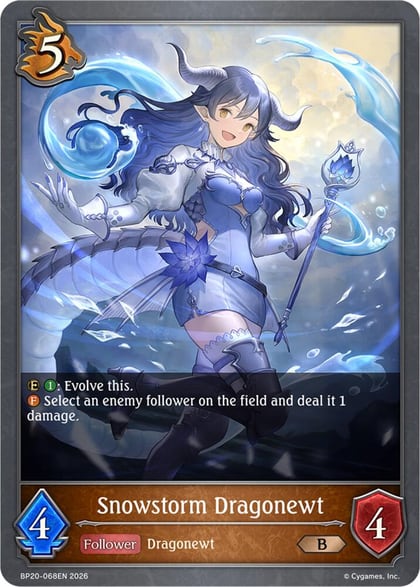 Snowstorm Dragonewt, BP20: Omens and Heirs BP20-068EN