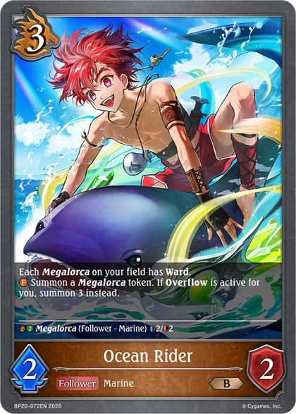 Ocean Rider, BP20: Omens and Heirs BP20-072EN