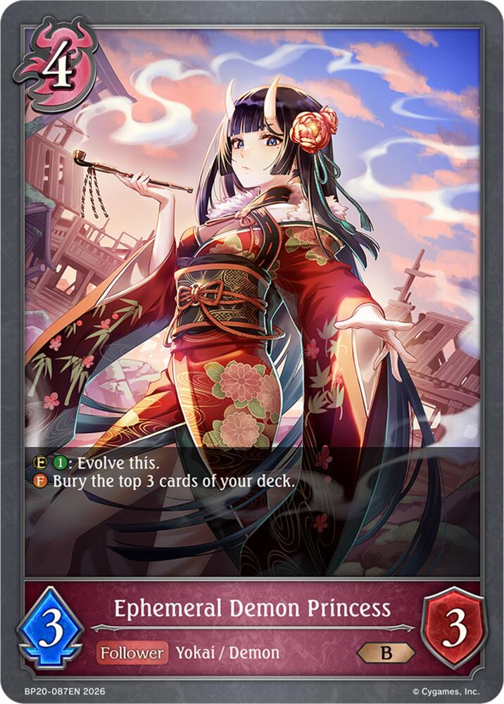 Ephemeral Demon Princess, BP20: Omens and Heirs BP20-087EN