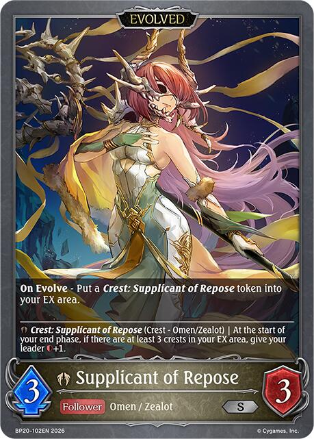 Supplicant of Repose (Evolved), BP20: Omens and Heirs BP20-102EN
