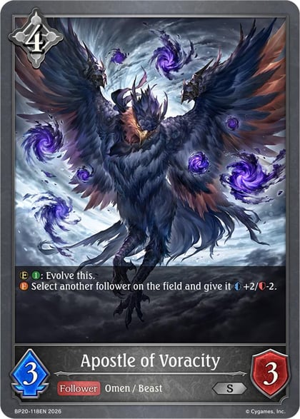 Apostle of Voracity, BP20: Omens and Heirs BP20-118EN