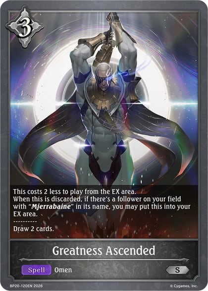 Greatness Ascended, BP20: Omens and Heirs BP20-120EN