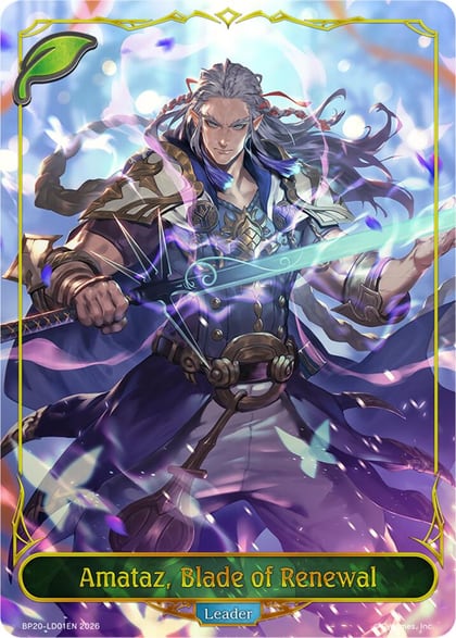 Amataz, Blade of Renewal, BP20: Omens and Heirs BP20-LD01EN