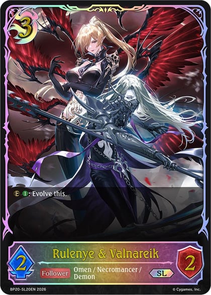 Rulenye & Valnareik (SL), BP20: Omens and Heirs BP20-SL20EN