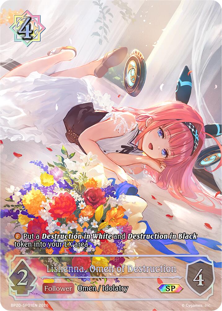 Lishenna, Omen of Destruction (SP), BP20: Omens and Heirs BP20-SP01EN