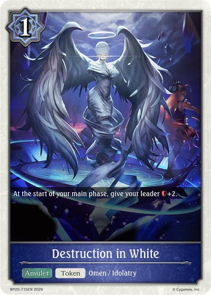 Destruction in White, BP20: Omens and Heirs BP20-T15EN