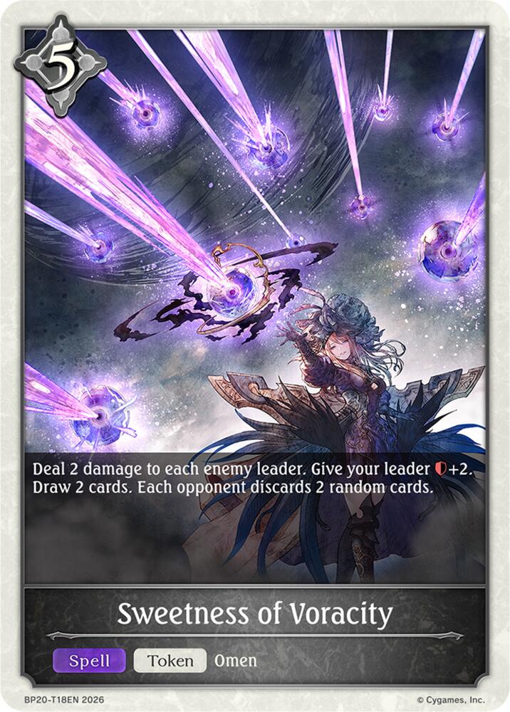 Ravenous Sweetness, BP20: Omens and Heirs BP20-T18EN