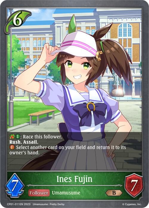 Ines Fujin, CP01: Umamusume: Pretty Derby CP01-011EN