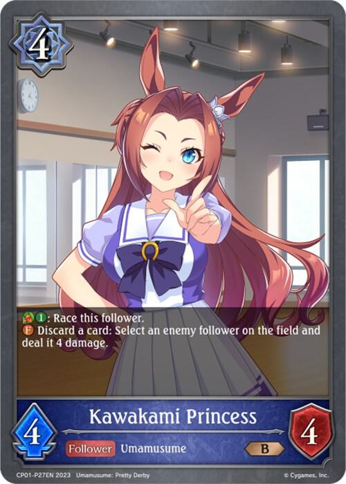 Kawakami Princess - P27EN (Foil), CP01: Umamusume: Pretty Derby CP01-P27EN