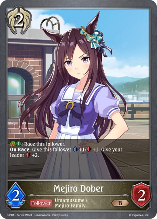 Mejiro Dober - P57EN (Foil), CP01: Umamusume: Pretty Derby CP01-P57EN