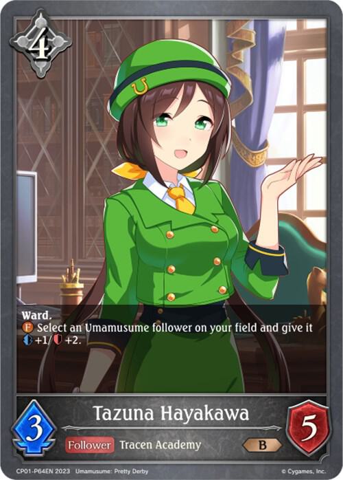 Tazuna Hayakawa - P64EN (Foil), CP01: Umamusume: Pretty Derby CP01-P64EN