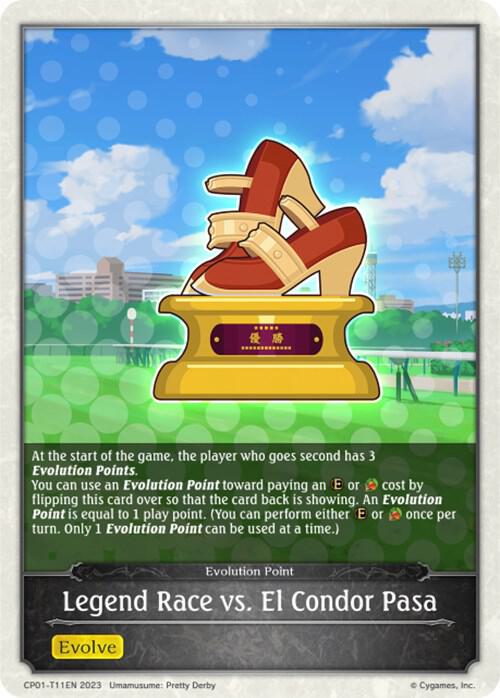Legend Race vs. El Condor Pasa, CP01: Umamusume: Pretty Derby CP01-T11EN