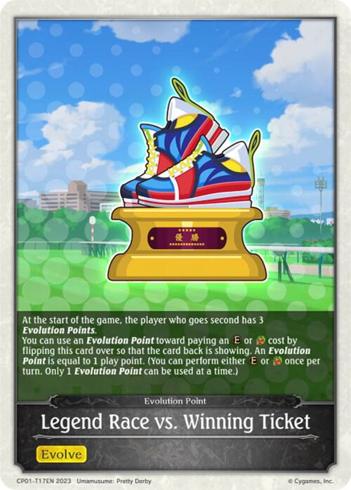 Legend Race vs. Winning Ticket, CP01: Umamusume: Pretty Derby CP01-T17EN