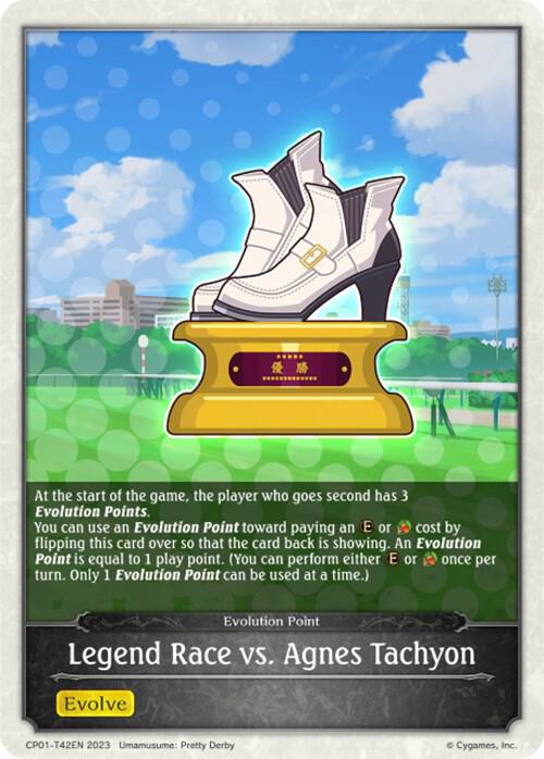 Legend Race vs. Agnes Tachyon, CP01: Umamusume: Pretty Derby CP01-T42EN