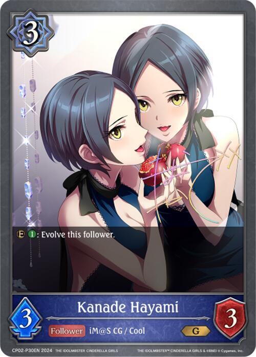 Kanade Hayami - P30EN (Foil), CP02: THE IDOLM@STER CINDERELLA GIRLS CP02-P30EN