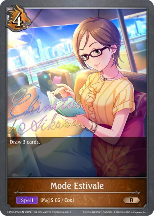 Mode Estivale - P56EN (Foil), CP02: THE IDOLM@STER CINDERELLA GIRLS CP02-P56EN
