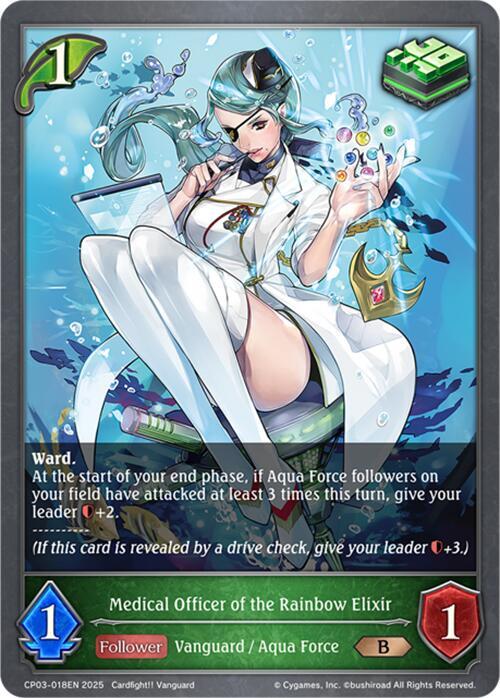 Medical Officer of the Rainbow Elixir, CP03: Cardfight!! Vanguard CP03-018EN