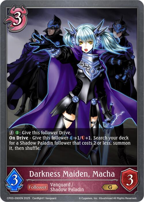 Darkness Maiden, Macha, CP03: Cardfight!! Vanguard CP03-090EN