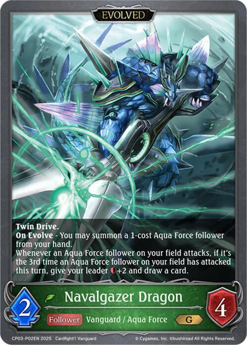 Navalgazer Dragon - P02EN (Foil), CP03: Cardfight!! Vanguard CP03-P02EN
